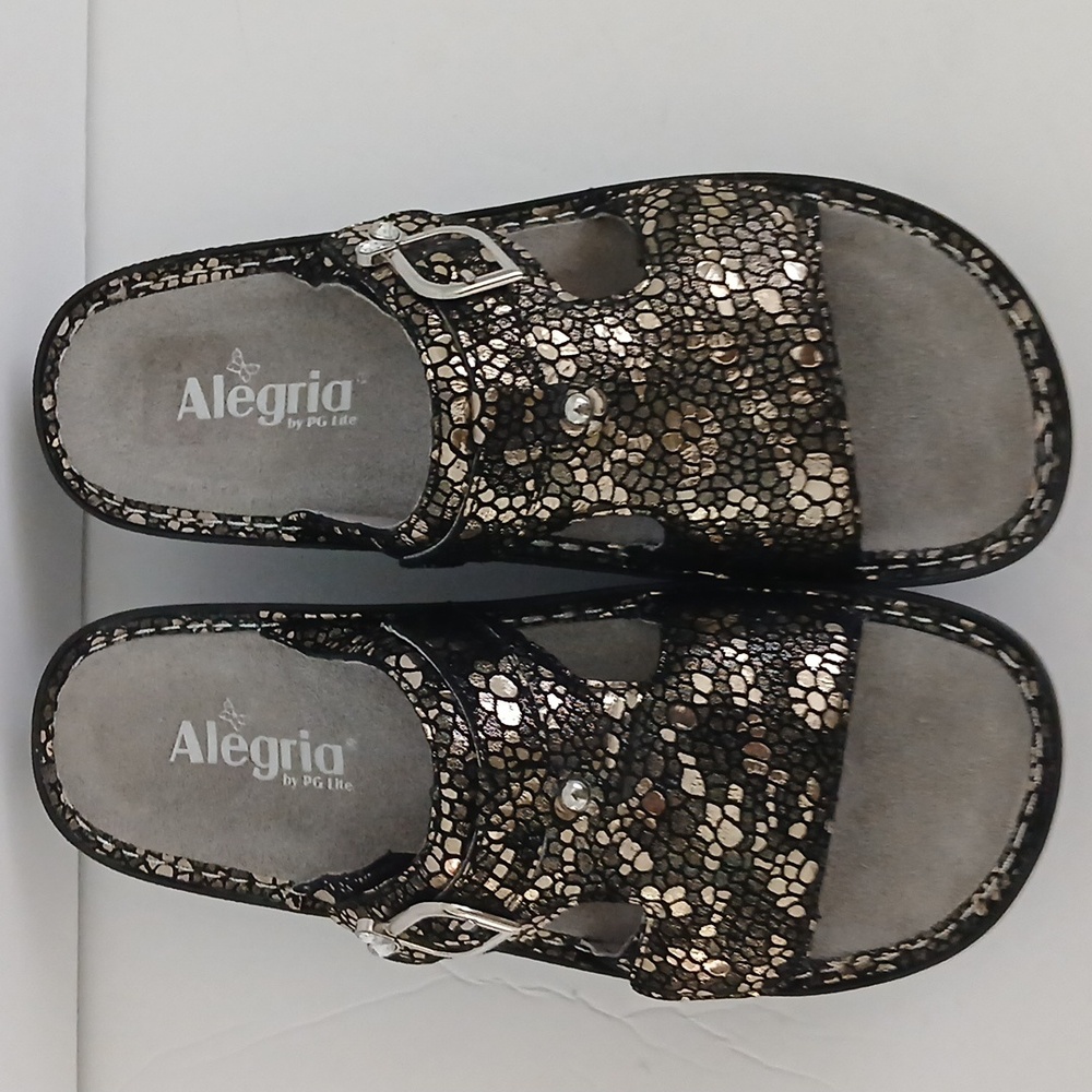 Alegria‎ Slip On Sandals Peg Size 40 EU/ 10US - Picture 3 of 8